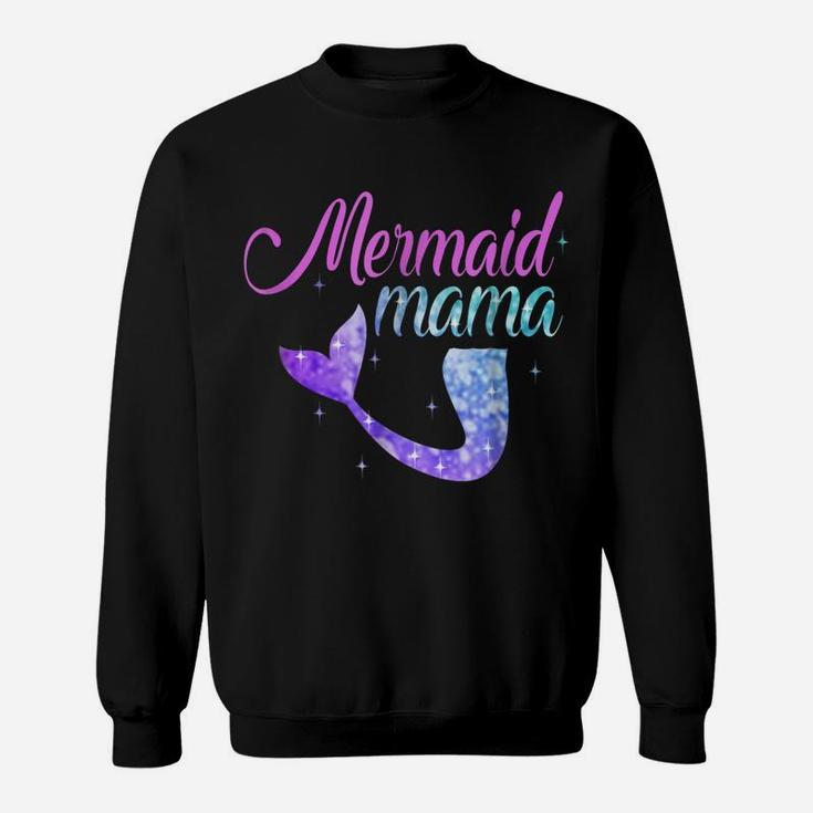 Mermaid Mom Mother's Day Tshirt Mermom Bridesmaid Party Gift Sweatshirt