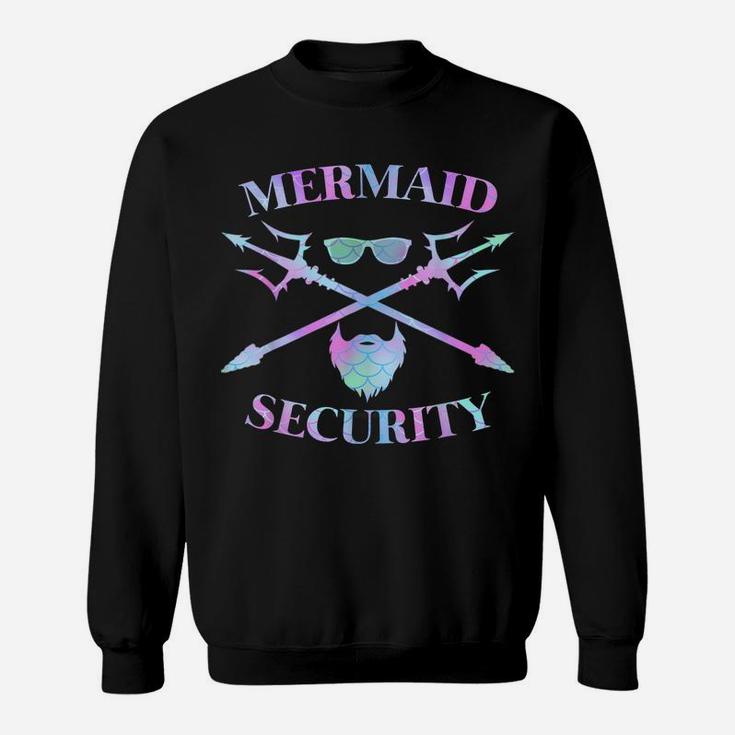 Merman Mermaid Security Funny Lifeguard Swimmer Costume Gift Sweatshirt
