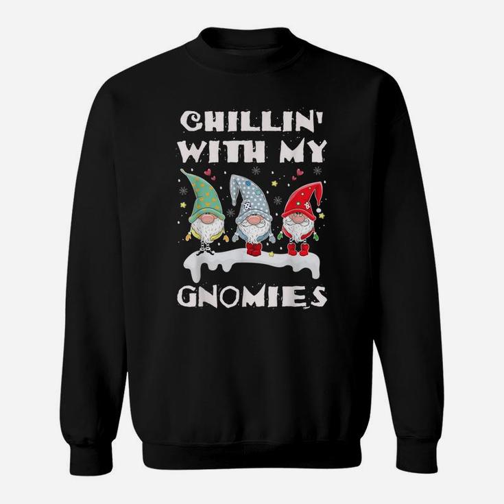 Merry Christmas Chillin With My Gnomies Gnome Sweatshirt