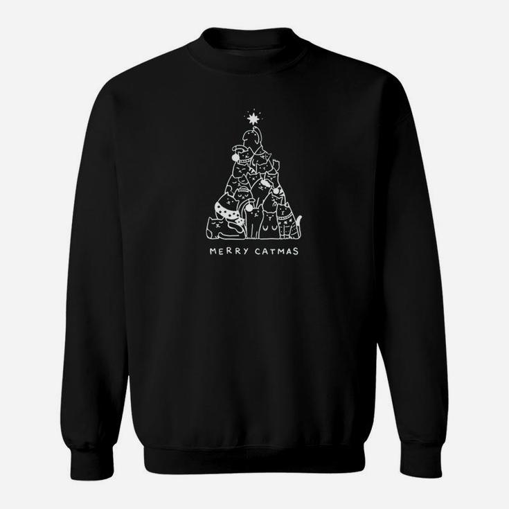Merry Woofmas Funny Dogs Christmas Tree Xmas Gift Sweatshirt Sweatshirt