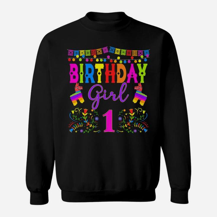 Mexican Birthday Party Matching Family Group 1St 3Rd Fiesta Sweatshirt