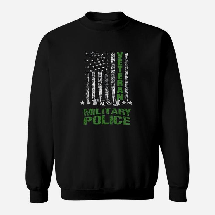Military Police  American Flag Sweatshirt