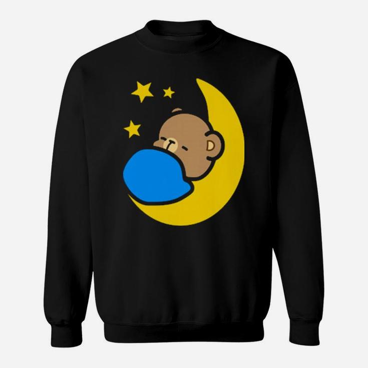 Milk Mocha Bear Heavenly Sleep Moon Stars Valentines Him Shirt Sweatshirt