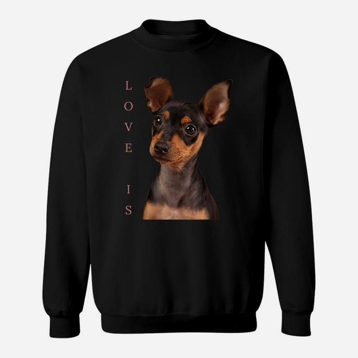 Miniature Pinscher Shirt Dog Mom Dad Tshirt Love Puppy Pet Sweatshirt