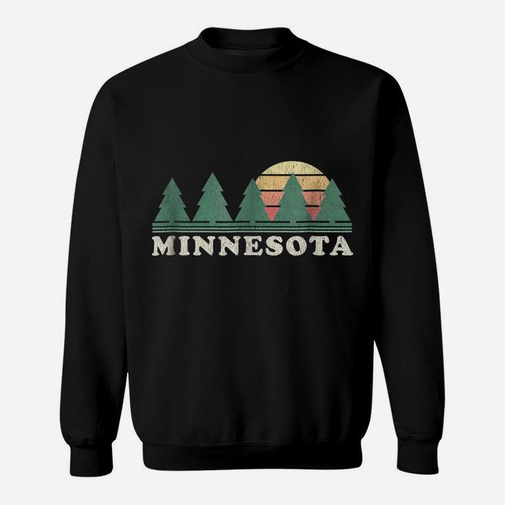 Minnesota Mn  Vintage Graphic Tee Retro 70S Design Sweatshirt