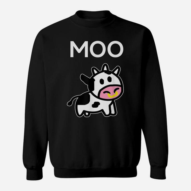 Moo Cow - Funny Farmer Cow T Shirt Sweatshirt