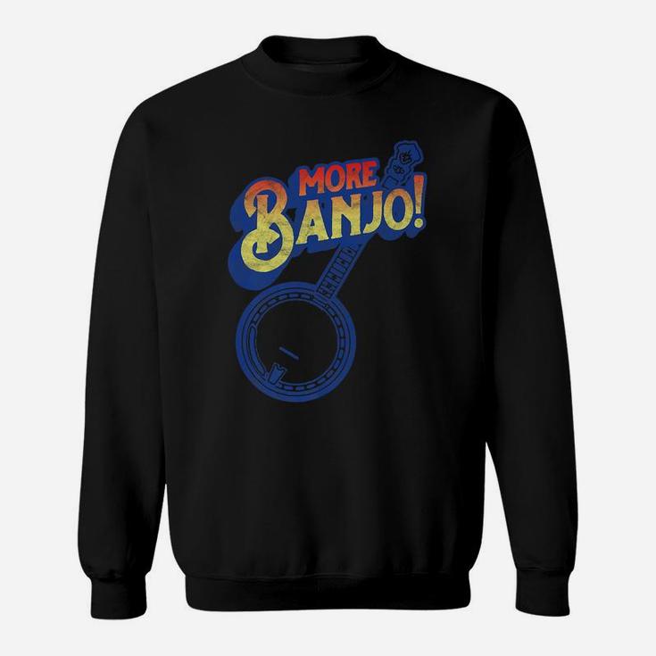 More Banjo Vintage Distressed Eighties Graphic Sweatshirt