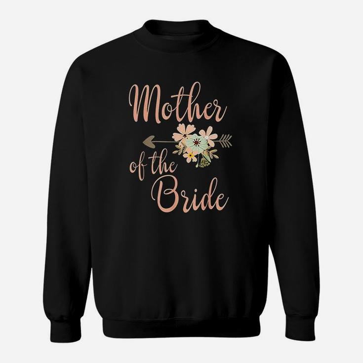 Mother Of The Bride Wedding Party Sweatshirt
