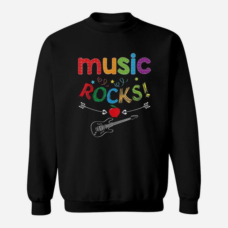 Music Rocks Sweatshirt