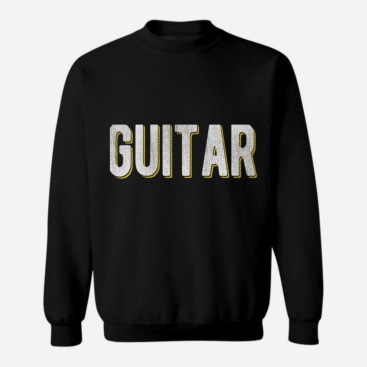 Never Underestimate An Old Man With A Guitar Sweatshirt