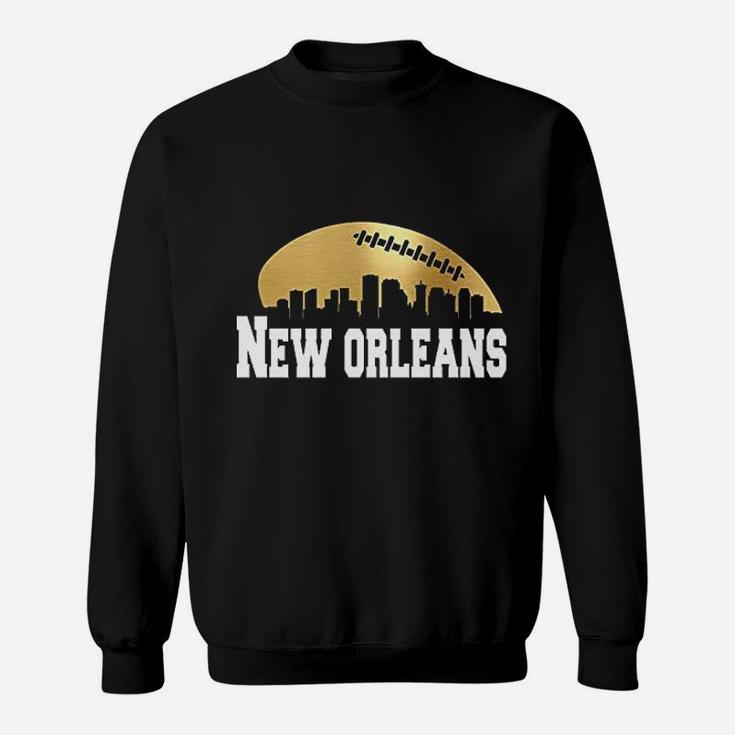 New Orleans Football Skyline Sweatshirt
