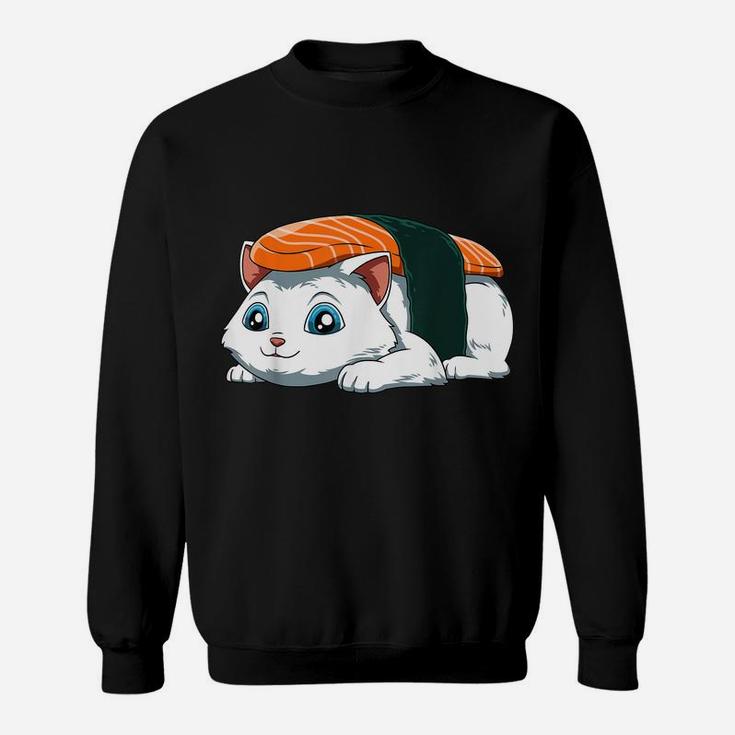 Nigiri Cat Sushi Chefs Cat Sushi Lovers Sushi Cats Sweatshirt