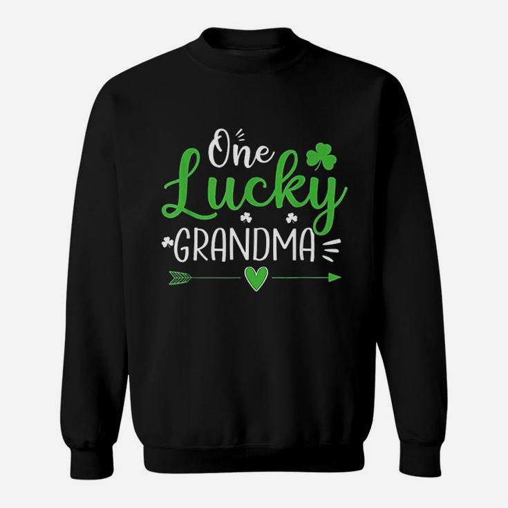 One Lucky Grandma St Patricks Day Funny Gift Sweatshirt