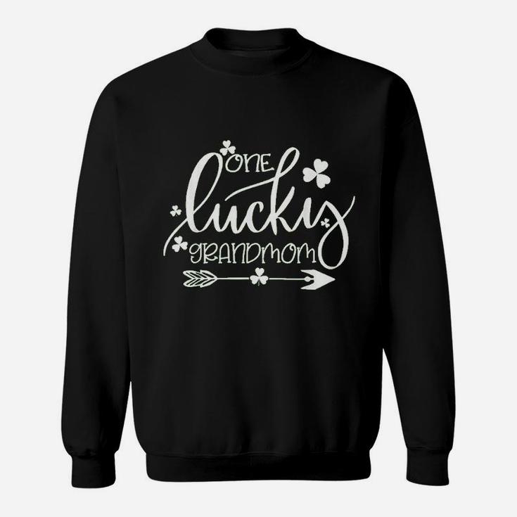One Lucky Grandmom St Patricks Day Matching Gifts Sweatshirt