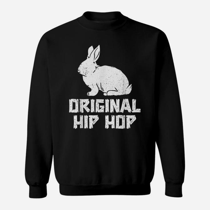 Original Hip Hop Bunny Easter Day Vintage Sweatshirt