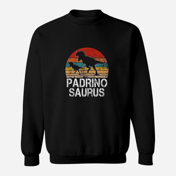 Padrinosaurus Spanish Godfather Dinosaur Vintage Sweatshirt