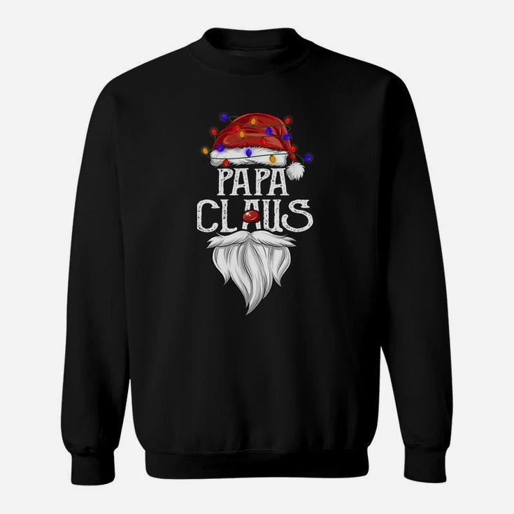 Papa Claus Shirt Christmas Pajama Family Matching Xmas Sweatshirt Sweatshirt