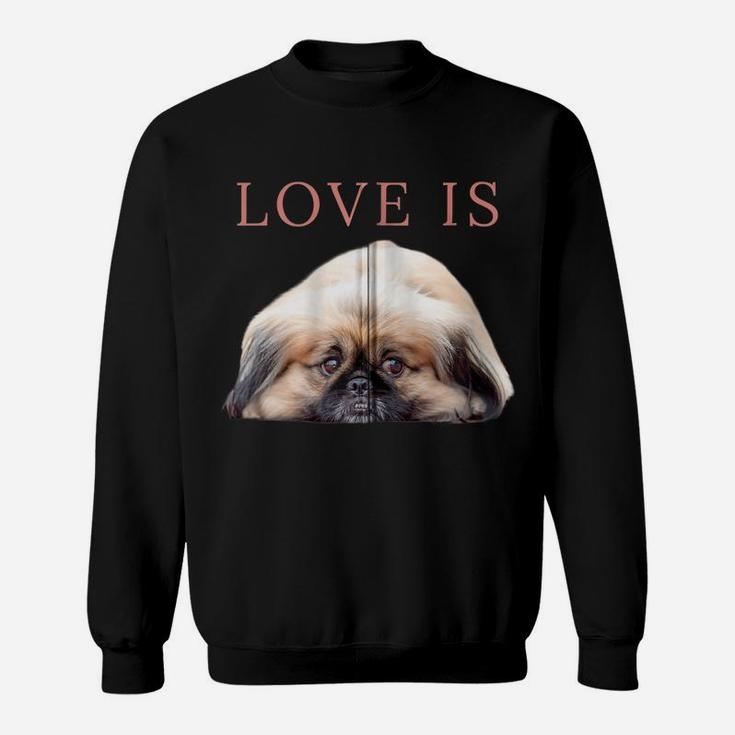 Pekingese Shirt Dog Mom Dad Pekinese Clothes Love Pet Tee Zip Hoodie Sweatshirt