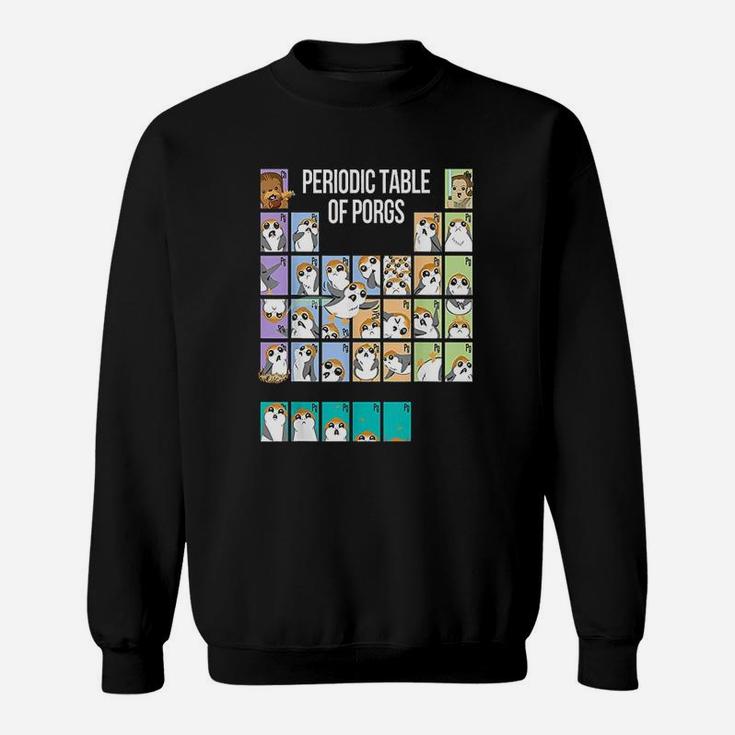 Periodic Table Of Porgs Sweatshirt Periodic Table Of Porgs Sweatshirt