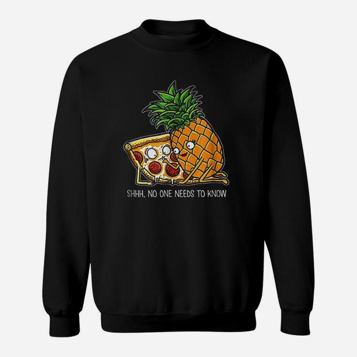 Pineapple Pizza  Funny Pepperoni Pizzas Sweatshirt