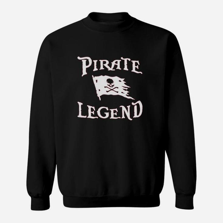 Pirate Legend Jolly Roger Flag Sweatshirt