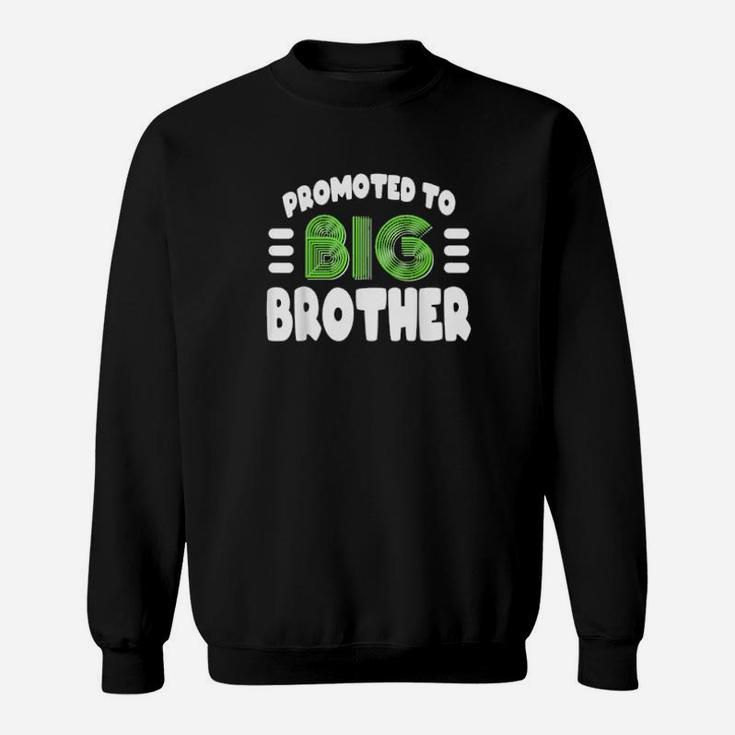 Promoted To Big Brother Gender Reveal For Sibling Sweatshirt