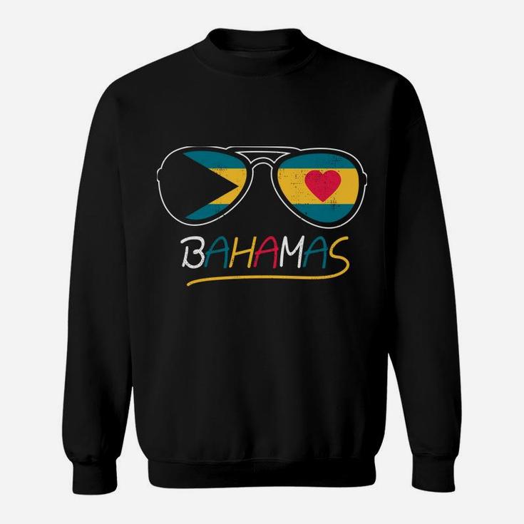 Proud Bahamas Bahamians Flag Gift Design Idea Nassau Design Sweatshirt Sweatshirt