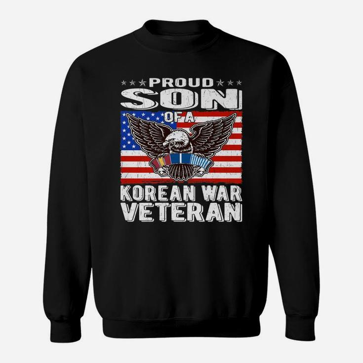 Proud Son Of Korean War Veteran - Military Vet's Child Gift Sweatshirt