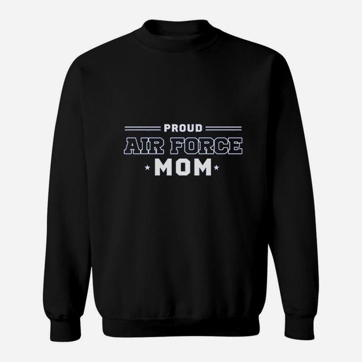 Proud Us Air Force Mom Military Pride Pullover Sweatshirt