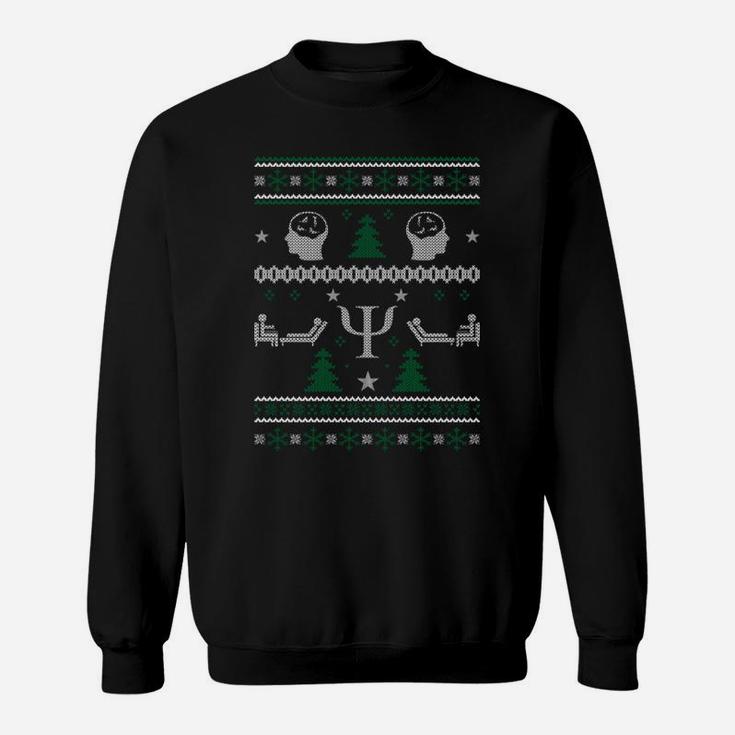 Psychologist Gift Ugly Christmas Sweater Xmas Sweatshirt Sweatshirt