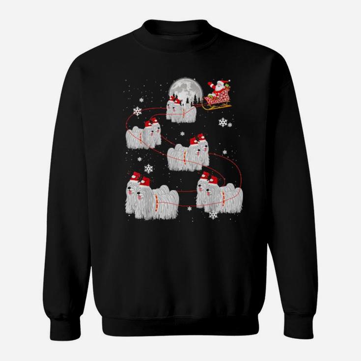 Puli Reindeer Santa Xmas For Dog Sweatshirt