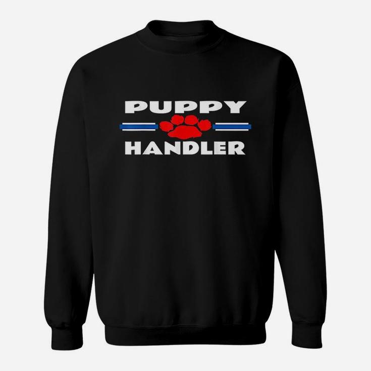 Puppy Handler Pup Play Leather Sweatshirt