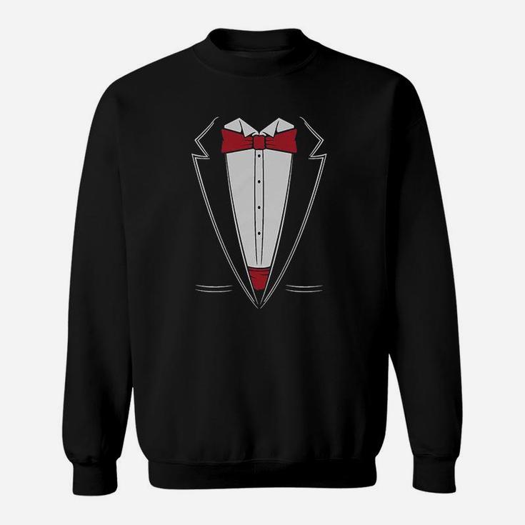 Red Bow Tie Bachelor Party Sweatshirt