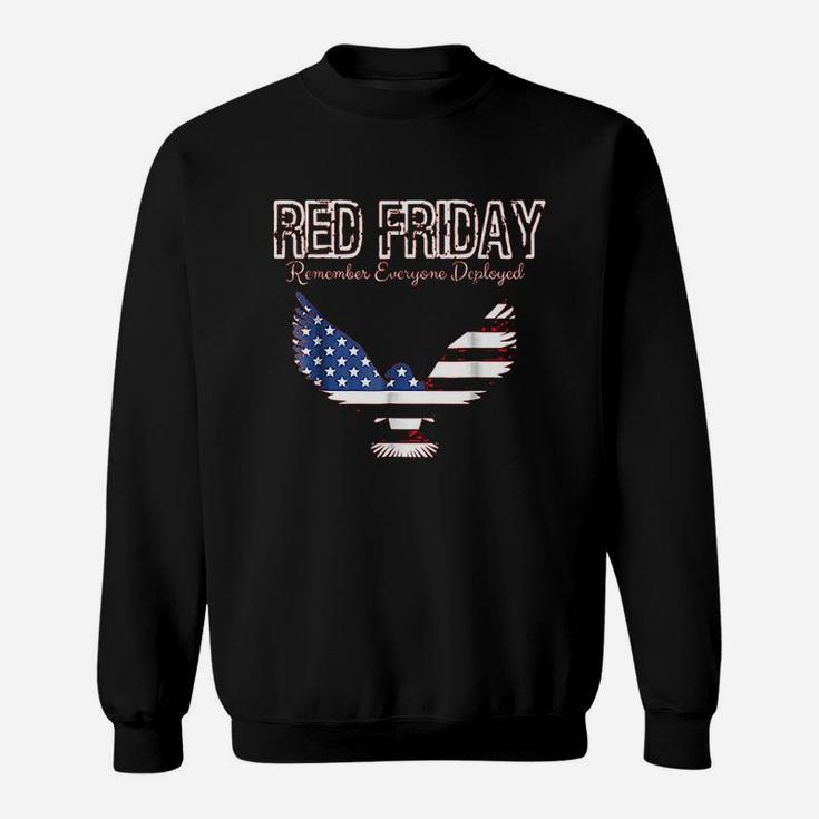 Red  Support Our Troops Wear Red On Friday Sweatshirt