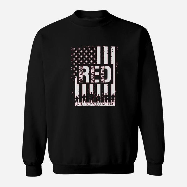 Remember Everyone Deployed Red Friday Sweatshirt