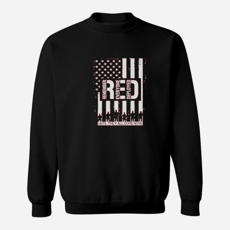 Remember Everyone Deployed Red Friday Sweatshirt