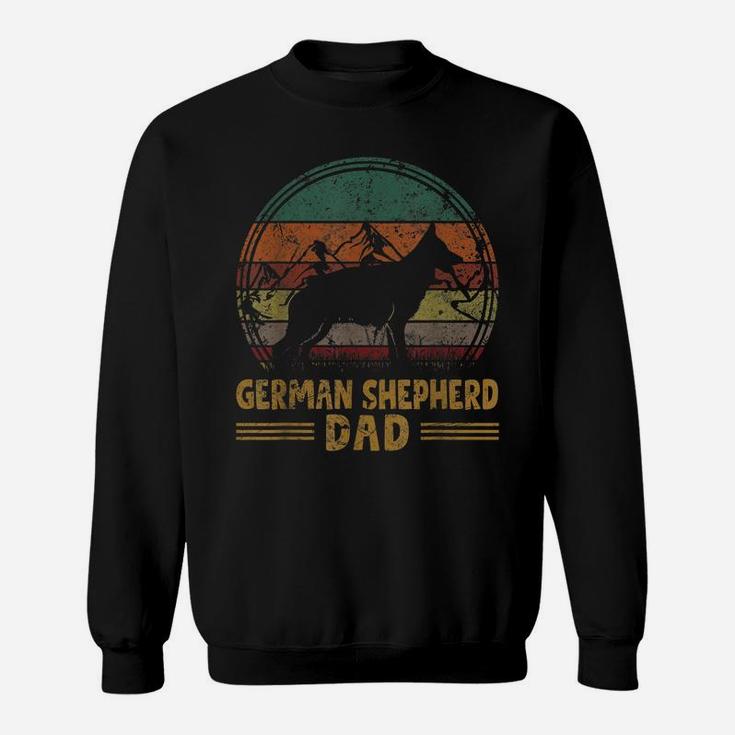 Retro Dog Dad Fathers Day Best German Shepherd Dad Ever Sweatshirt