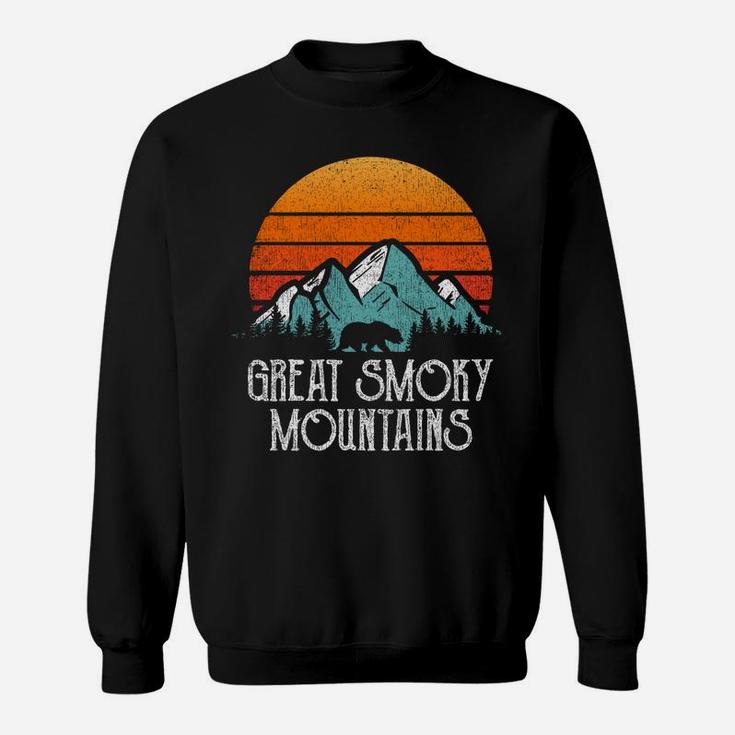 Retro Great Smoky Mountains National Park Bear Vintage Sweatshirt