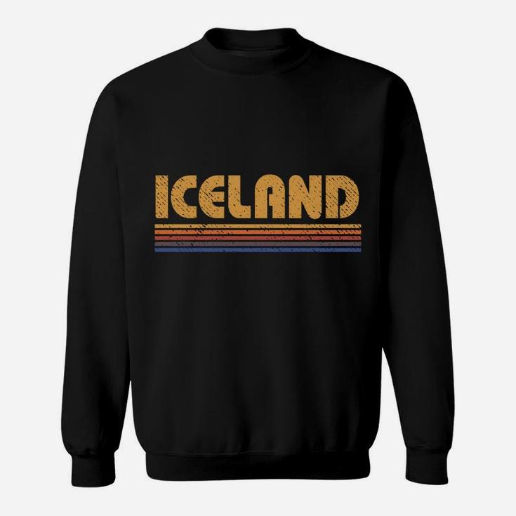 Retro Iceland Vintage Sweatshirt Sweatshirt