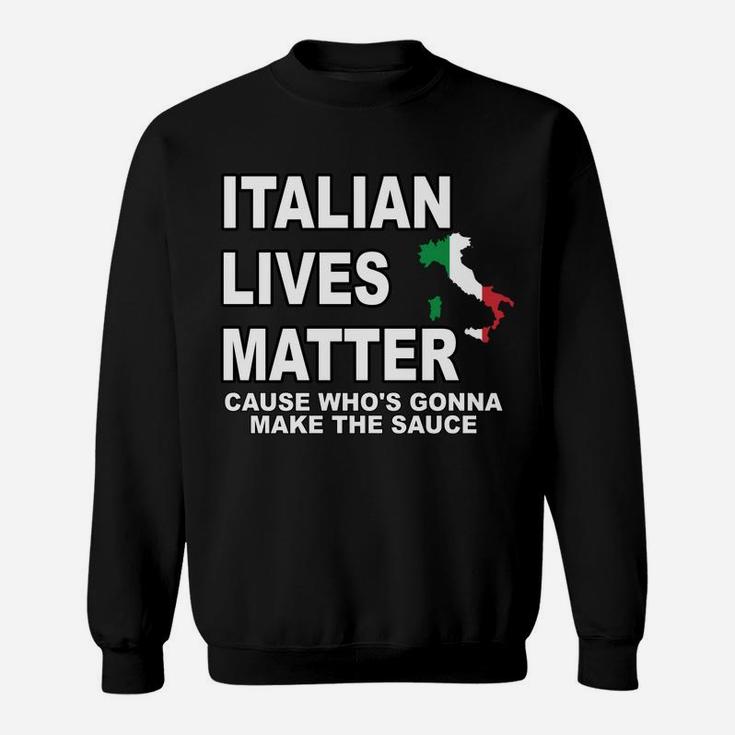 Retro Italian Lives Matter Shirt Retro Italy Flag Pride Sweatshirt