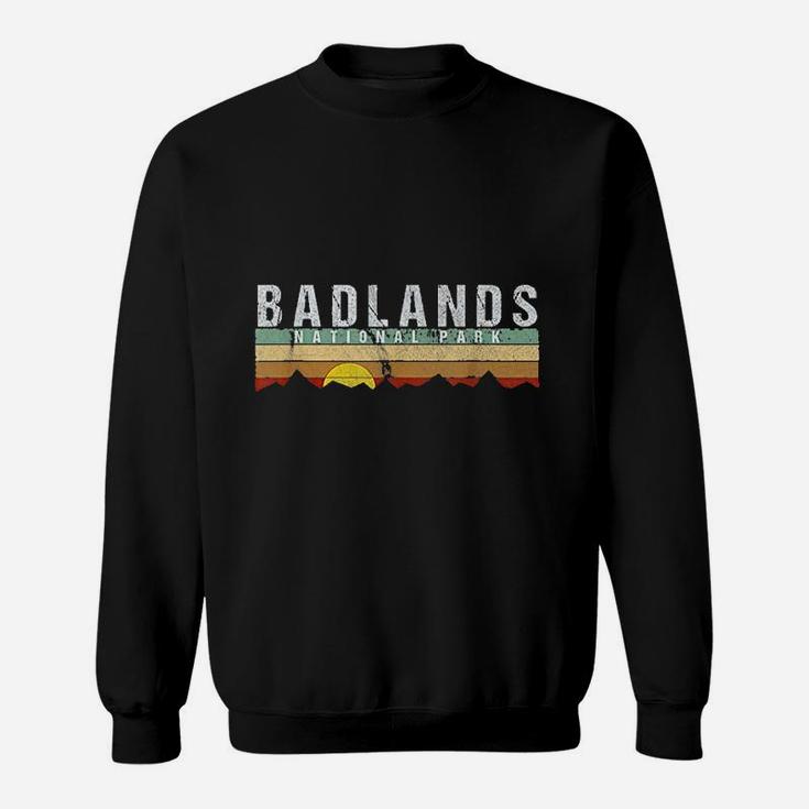 Retro Vintage Badlands National Park Sweatshirt