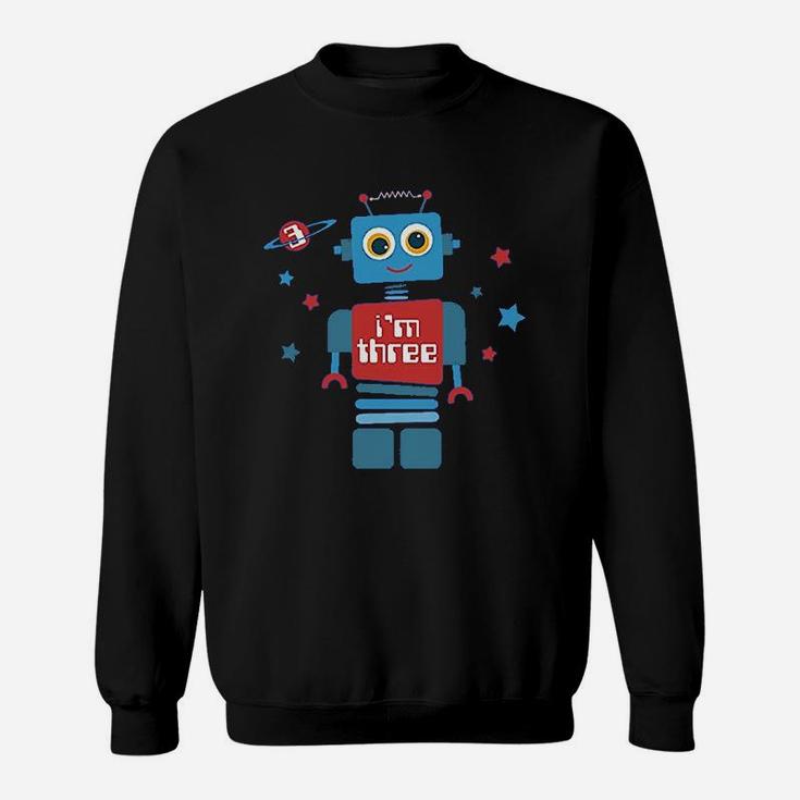 Robot 3Rd Birthday Sweatshirt