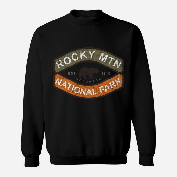 Rocky Mountain National Park Bear Vintage Sweatshirt