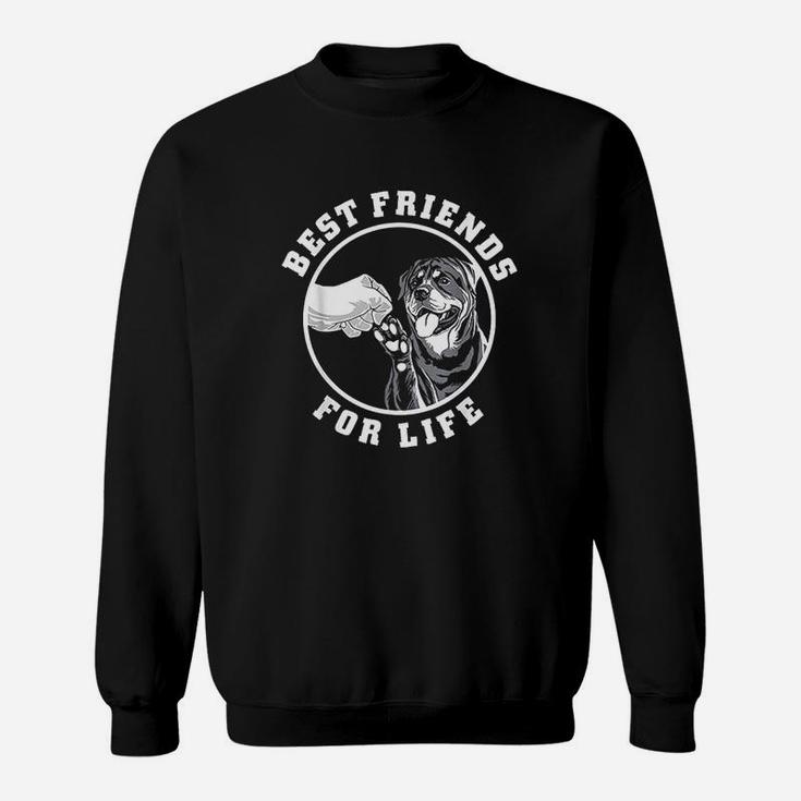 Rottweiler Best Friends For Life Rottweiler Dog Owner Gift Sweatshirt