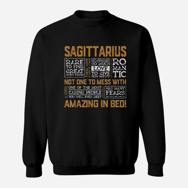 Sagittarius Astro Zodiac Sign Birthday Horoscope Funny Gifts Sweatshirt