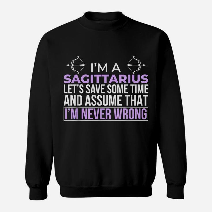 Sagittarius Facts Astrology Quote Horoscope Zodiac Sign Sweatshirt