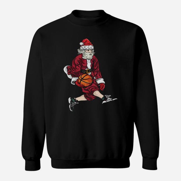 Santa Basketball Sweatshirt