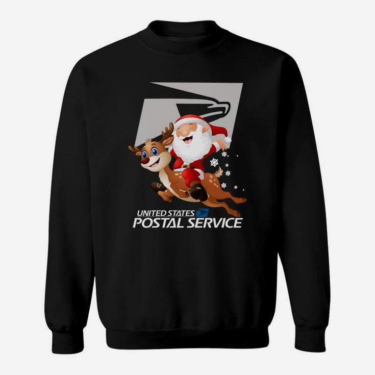 Santa United States Postal Service Sweatshirt Santa United States Postal Service Sweatshirt