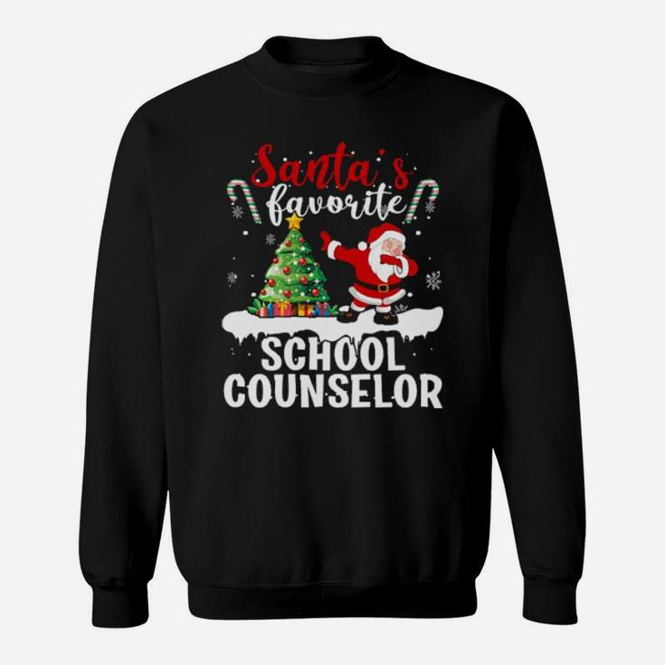 Santa's Favorite School Counselor Sweatshirt