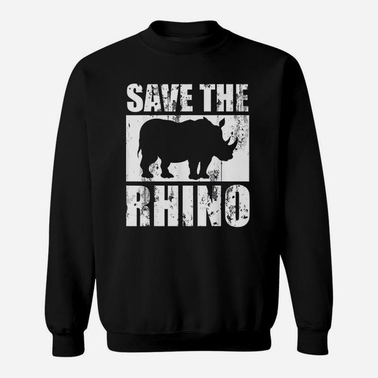 Save The Rhino Sweatshirt
